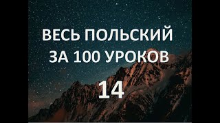 Весь польский за 100 уроков / Польские слова и фразы / Польский с нуля / 14 аудиоурок