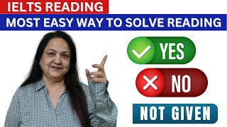 IELTS READING | Yes/No/ Not Given | Most easy way to solve reading | 8 band in IELTS Reading