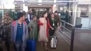 Anushka Shetty spotted at Jaipur airport for rajamouli son wedding| bangaramsaysss.