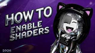 Updated How To Enable Shaders In Roblox Easy Roblox Tutorial 2026