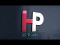 Latest photoshop logo making hp visualsby pavan amancha