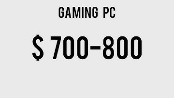 $700-800 Gaming PC Build 2013