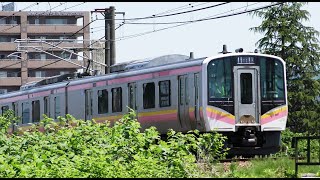 E129系B9編成【4K】信越本線上り436M