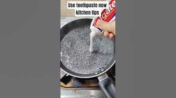 use toothpaste like this||#shortvideo #trendingvideo #kitchentips #tipsandtricks