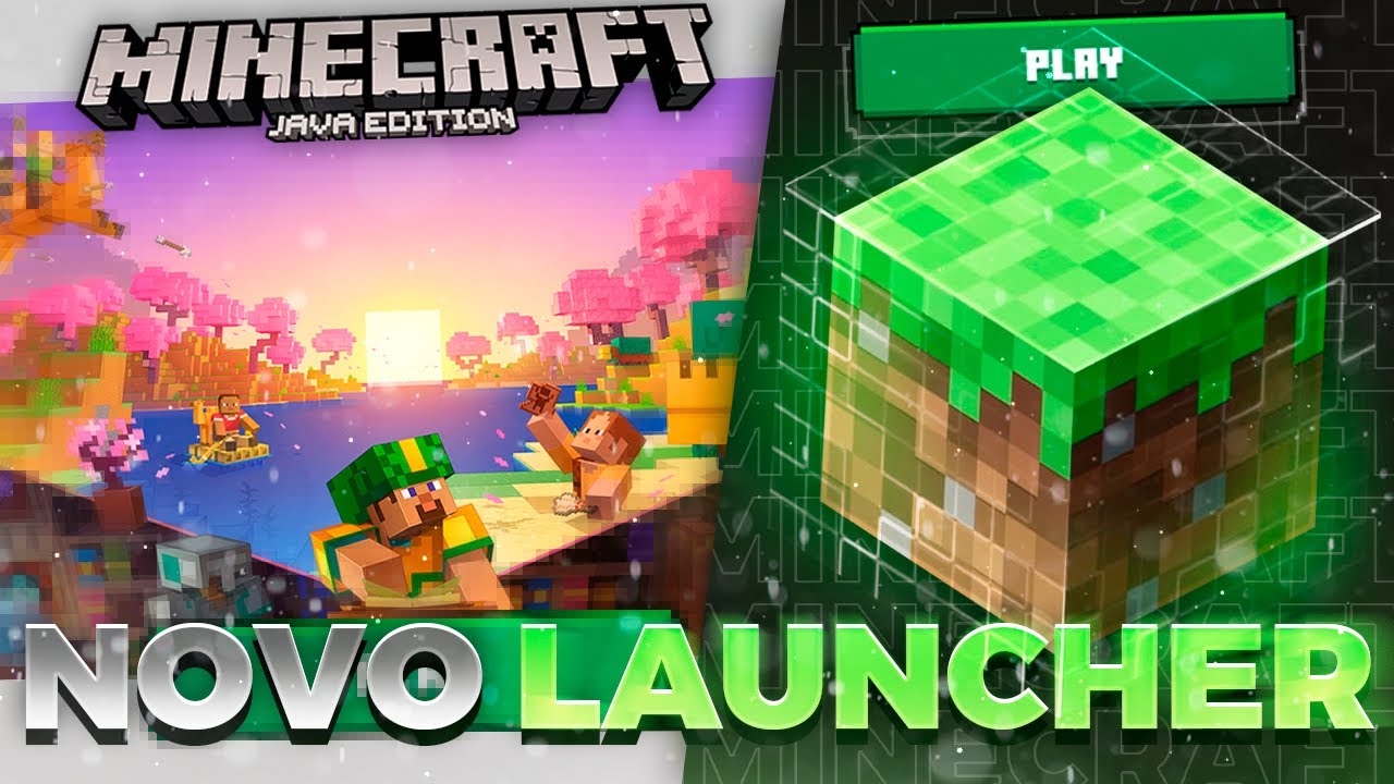 O NOVO LAUNCHER DO MINECRAFT É GRATUITO! 