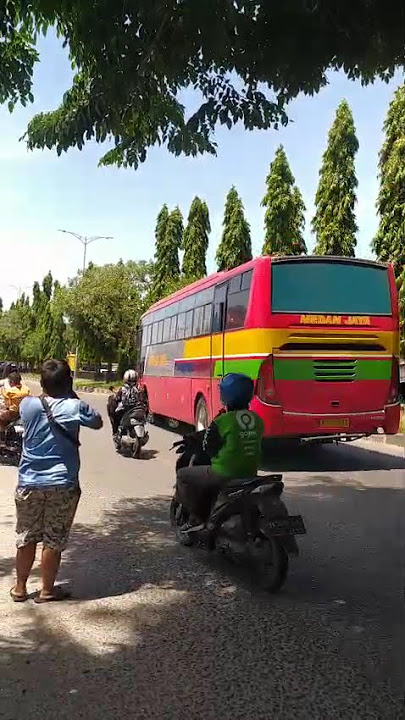 medan jaya tujuan medan kabun #busmedanjaya  #lagukaroterbaik #perkedelamegogo #busmania