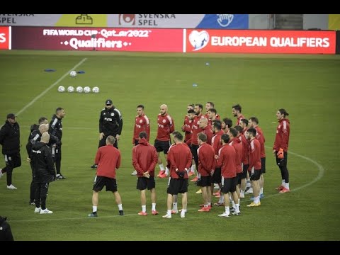 საქართველოს ნაკრების ვარჯიში სტოკჰოლმში