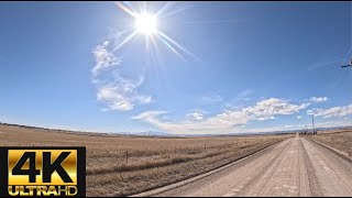 Colorado Scenic Drive  Dirt Roads Across the Eastern Plains of Colorado.