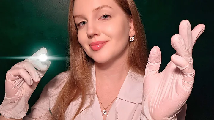 ASMR Scalp Exam in Gloves. Medical Roleplay
