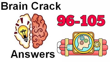 Brain Crack Level 96-105 Walkthrough Solution