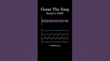 Fourier Transform Song Guessing Game — Song 73 #shorts