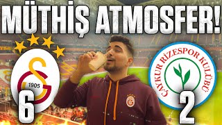 Stadyumda Şampi̇yonluk Atmosferi̇ Mükemmel Görüntüler Galatasaray 6-2 Çaykur Rizespor Stad Vlog