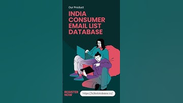 India Consumer Email List Database | B2B DataBase