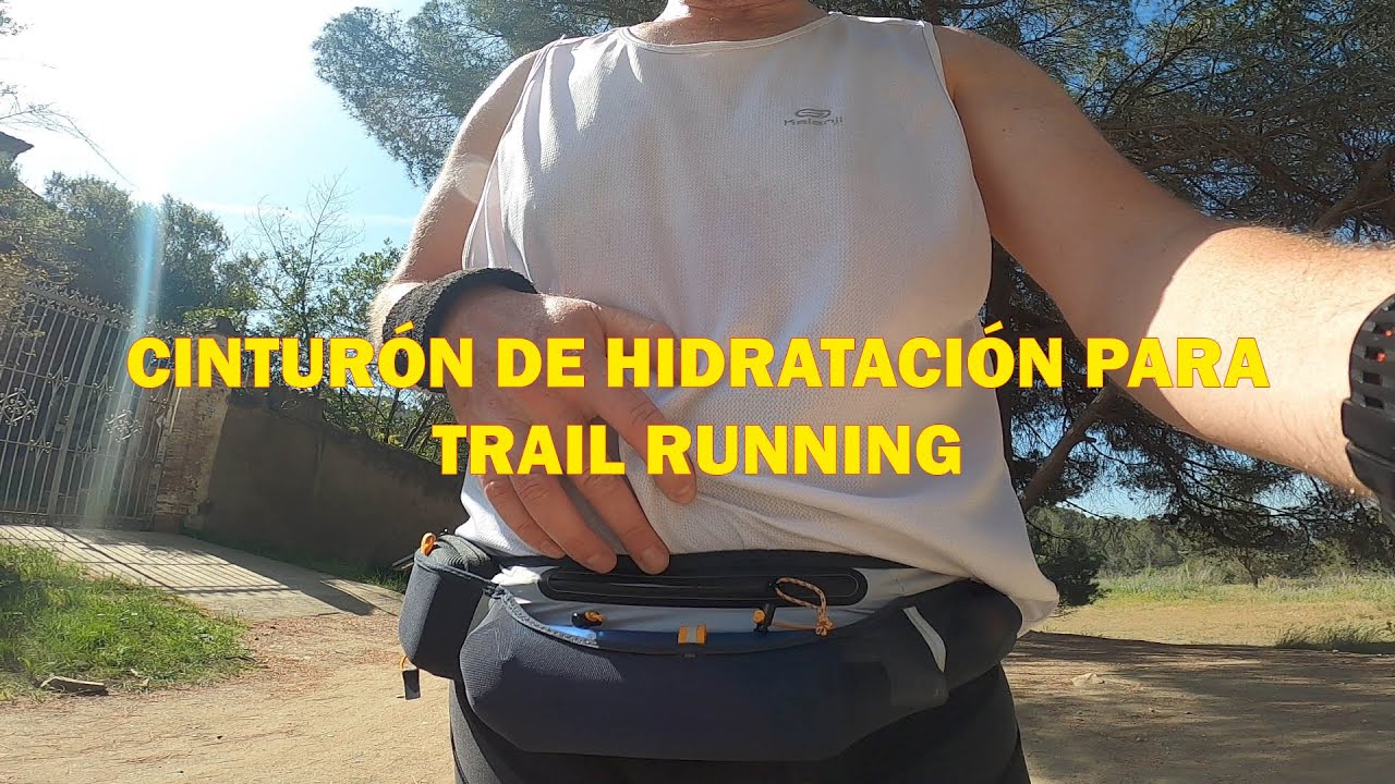 CINTURÓN DE HIDRATACIÓN EVADICT PARA TRAIL RUNNING 