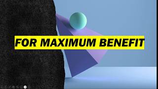 E 0 FOR MAXIMUM BENEFIT INTRO (NEW VERSION)