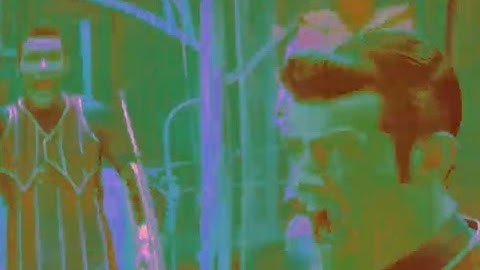 We are number one but sang by a demon and the instruments slowly get lower pitched