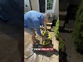 Landscaping always starts with “I’ll just fix one loose paver”… next thing you know you’re buying a