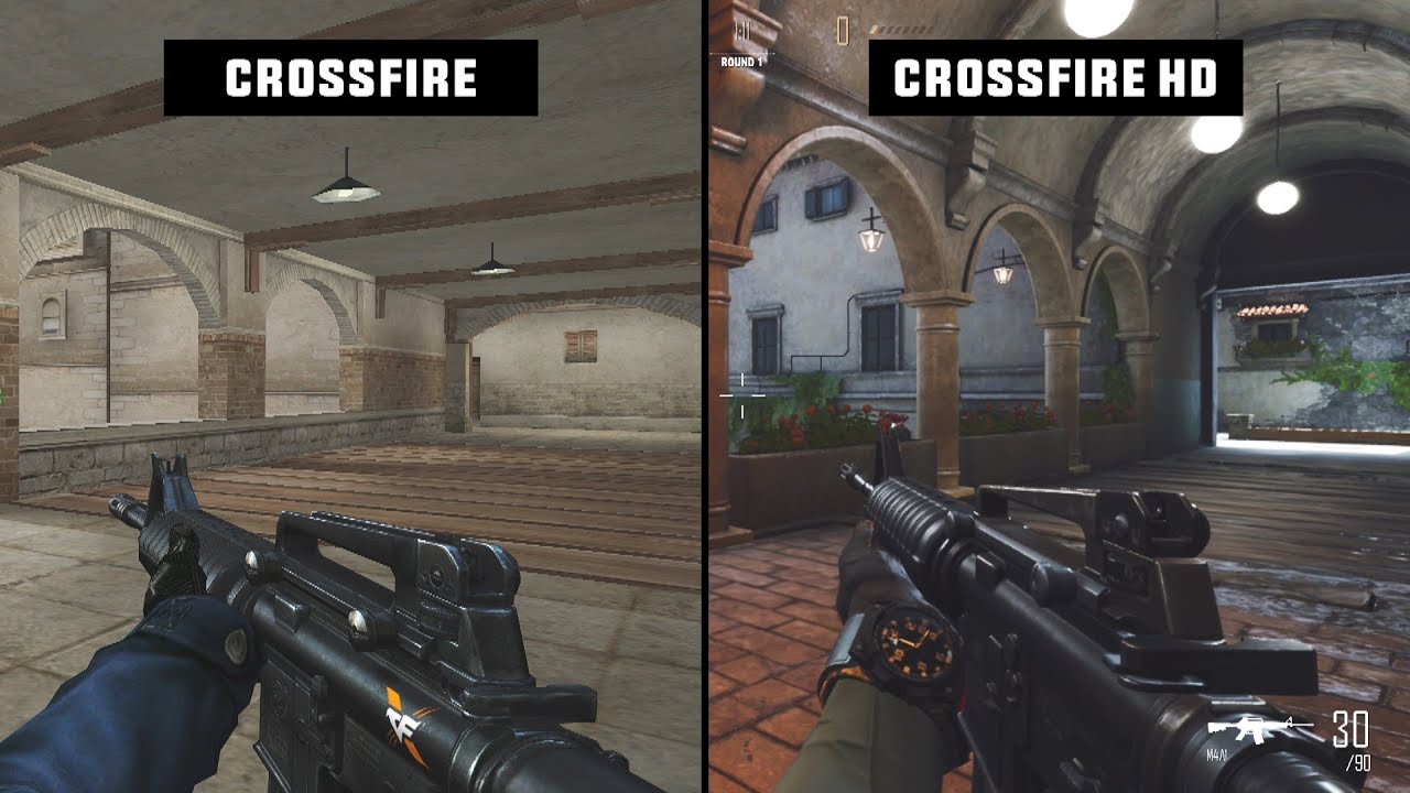 Crossfire Hd Vs Crossfire Original Vs Remastered Maps Comparison Closed Beta Ii 1080p 60fps Youtube - crossfire fps roblox