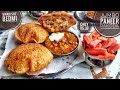 Jumbo Paneer Pakoda | Aloo Chole Puri | Gopal Sweets Corner | Kamla Nagar | छोले पूरी | पनीर पकोड़ा