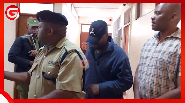 ASKARI MAGEREZA APANDISHWA MAHAKAMANI TUHUMA za KUMLAWITI MTOTO wa MIAKA 13....