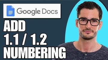 How to Add 1.1,1.2 Numbering in Google Docs (Full Guide)