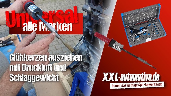 KS Tools Universal Glühkerzen-Ausbohrsatz M9 x 1,0, Glühkerzen- Ausbohrwerkzeuge, Motor - Glühkerzen, KFZ-Spezialwerkzeuge, Werkzeuge