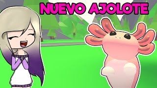 NUEVA MASCOTA AJOLOTE EN ADOPT ME ROBLOX