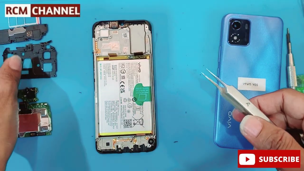 Vivo Y01 teardown || full disassembly - Rcm channel