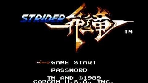 Strider Opening Cinematic