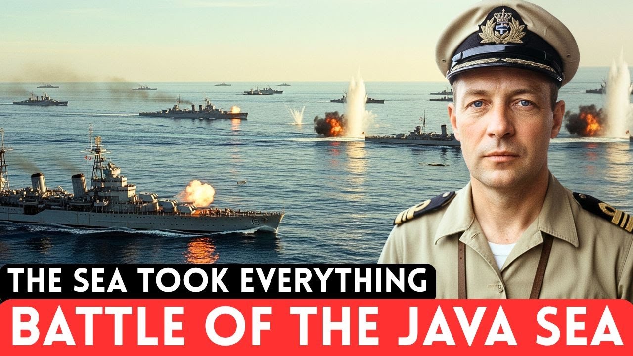 Fall Asleep To | Complete History of the Battle of the Java Sea | WW2 Relaxing Naval War Documentary