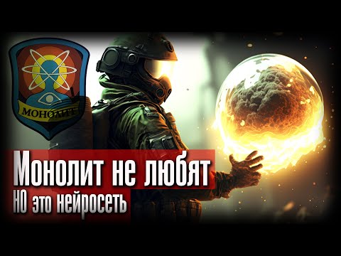 Монолит не любят - НО это нейросеть (Lyric Video)