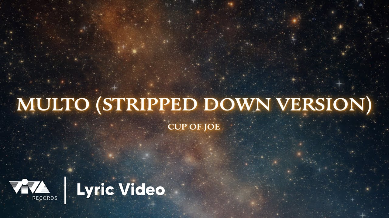 Multo (Stripped Down) - Cup of Joe | The Loved One OST (Official Lyric Video)