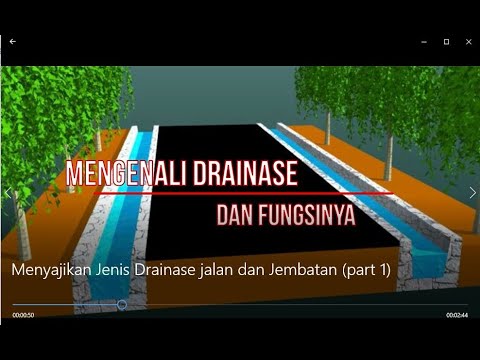 Video: Apa Itu Drainase?