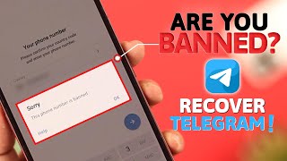 Fix- Telegram This Phone Number Is Banned! [Recover]