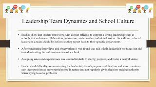 Organizational Behavior Presentation and Reflection Joshua Phillips EDU 7040 Florida Southern