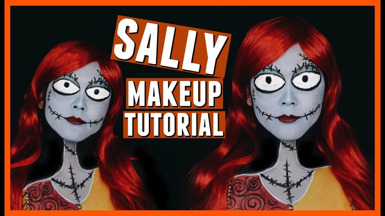 Sally Makeup Tutorial | The Nightmare Before Christmas - YouTube