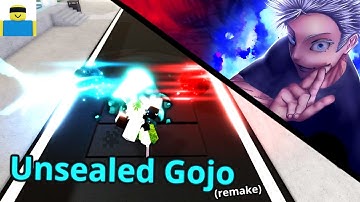 (old) Shinjuku Gojo Moveset Remake +Tutorial In Jujutsu Shenanigans Skill Builder