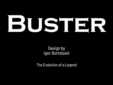 Buster — The Evolution of a Legend - Green Canvas Micarta