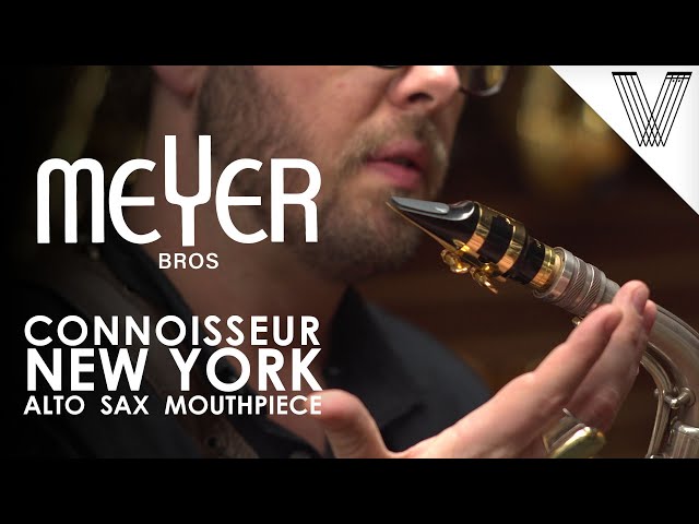 管楽器・吹奏楽器 MEYER BROS. CONNOISSEUR NY Alto 6M Meyer Bros Connoisseur Series New York Rubber - Alto