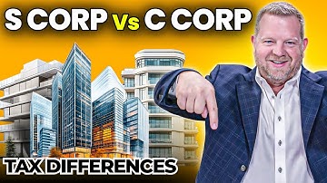 S Corp vs. C Corp Tax Differences EXPLAINED in 5 Minutes
