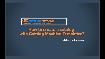 How to use Catalog Machine Templates