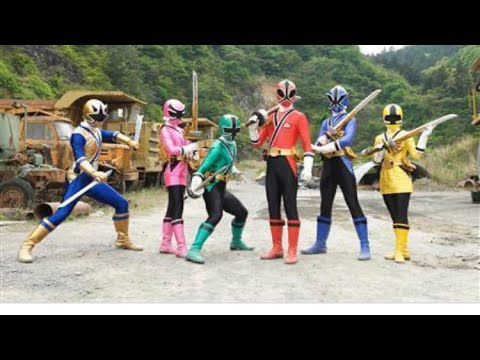 Samurai Sentai shinkenger opening theme - YouTube