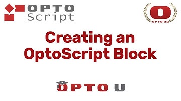 Intro to OptoScript Part 1:  Creating a Block