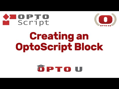 Intro to OptoScript Part 1:  Creating a Block