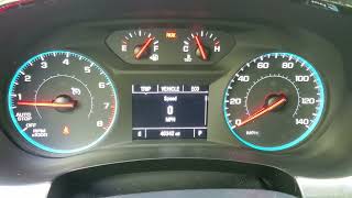 How to Reset Oil Mileage Service Light Use on Chevy Chevrolet Traverse GM GMC SUV Wagon