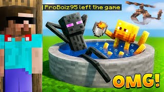 How Minecraft Mobs Act When You Leave The World