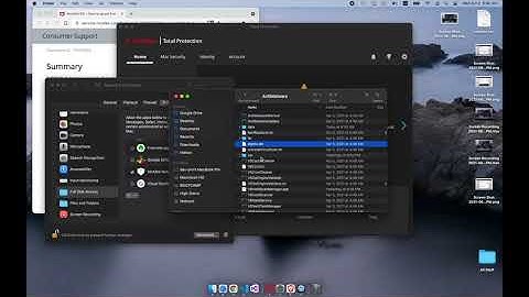 Allow McAfee on Mac after install