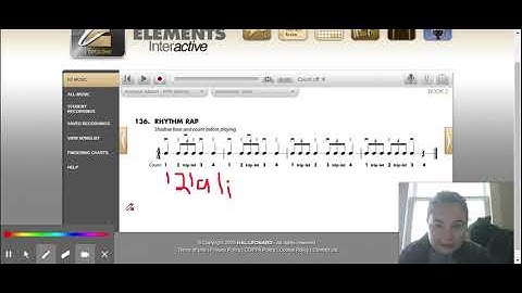 Essential Elements Book 2 #136 clapping and counting triplets