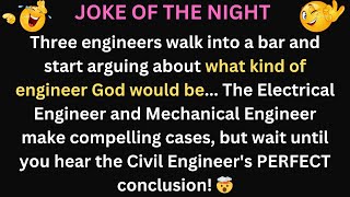 😂 Joke Of  The Day | ⚡ 'God as an Engineer? The DEBATE Ends with THIS Punchline!' 😂