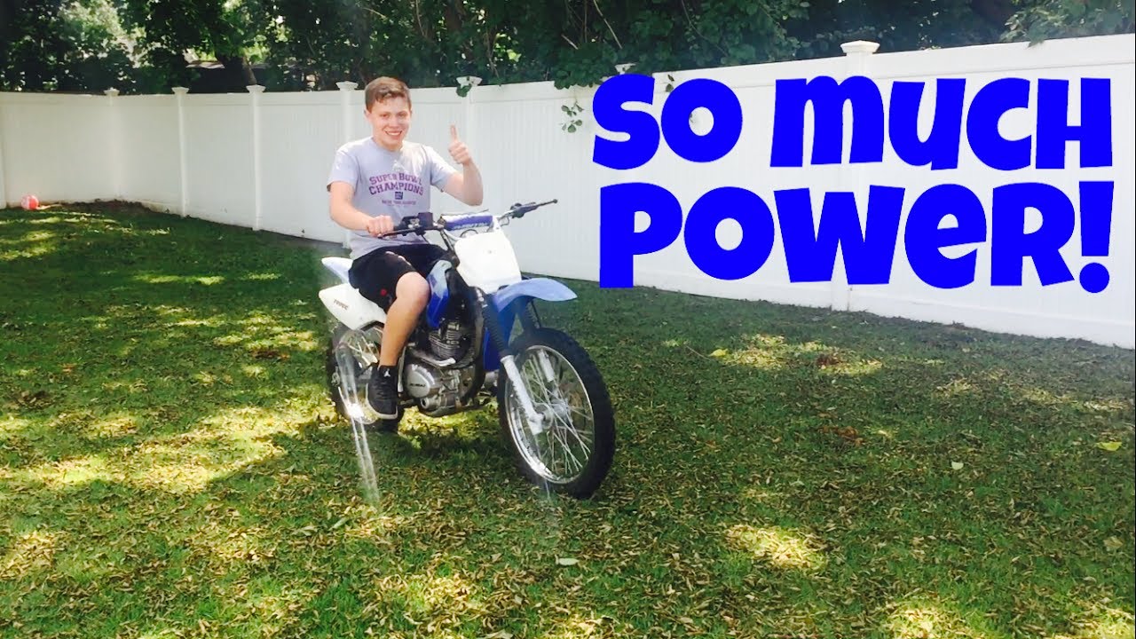 THE DIRT BIKE RUNS GREAT! YouTube